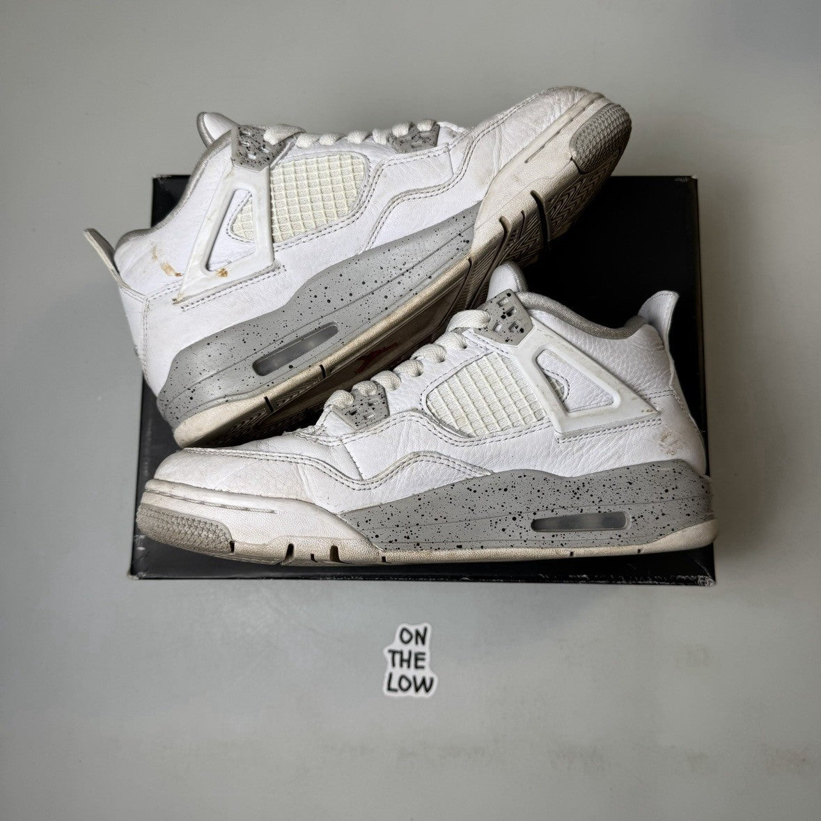 Jordan 4 Retro Mid White Oreo 2021 (USED)