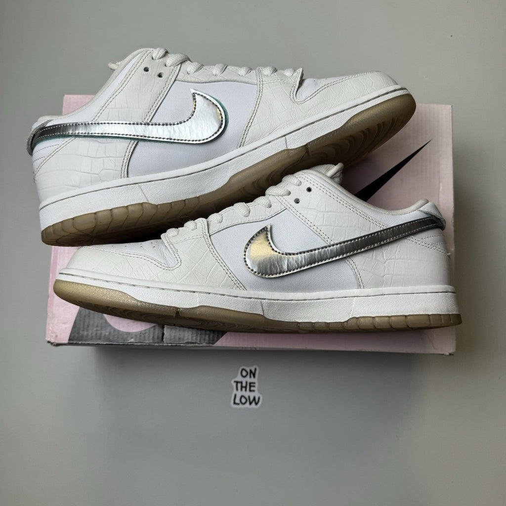 Nike SB Dunk Low Pro x Diamond Supply Co. White Diamond (USED)