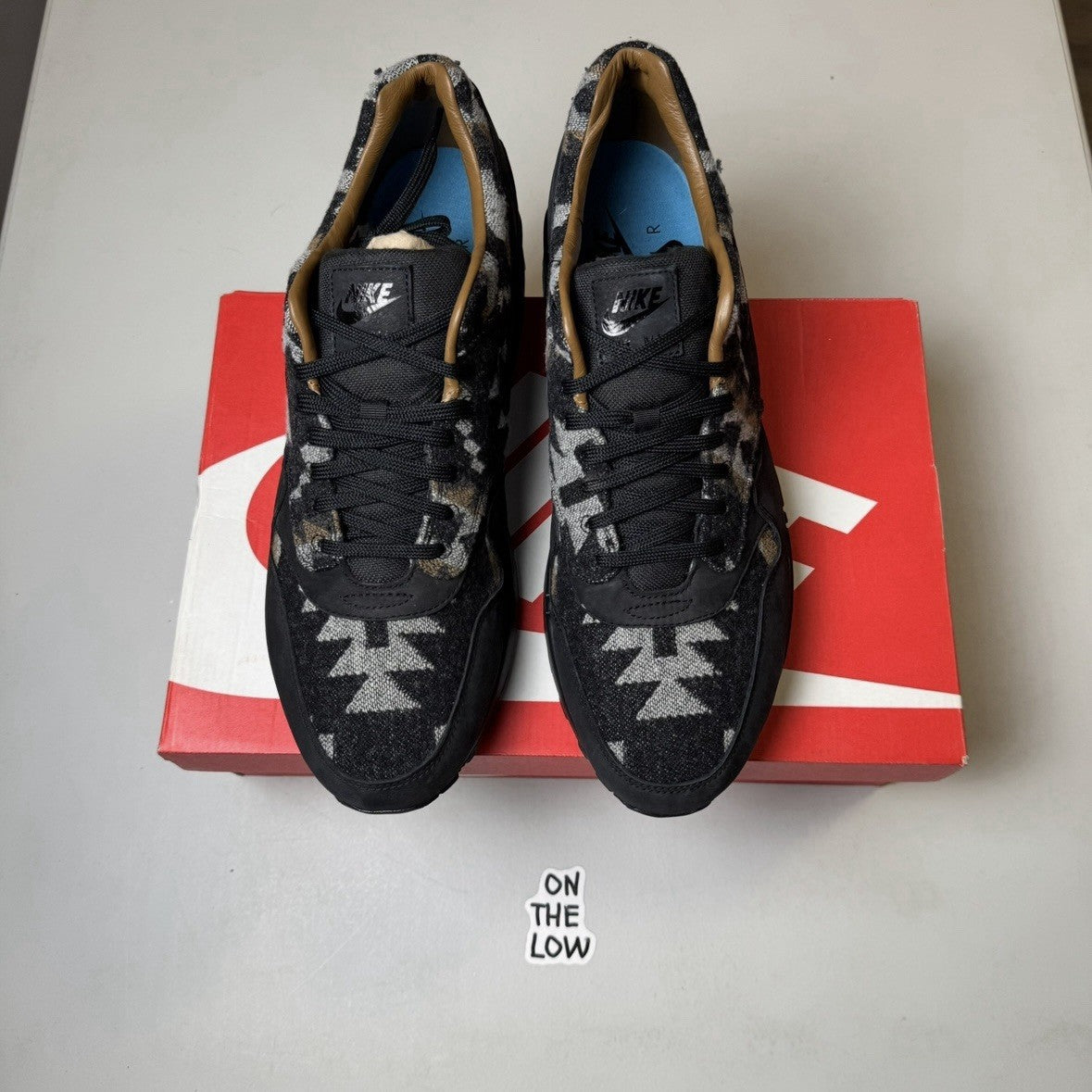 Nike Air Max 1 QS Pendleton Black Grey