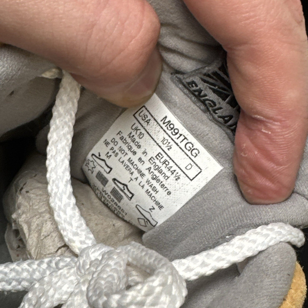 New Balance 991 MiUK Tan Grey Dark Grey (USED)