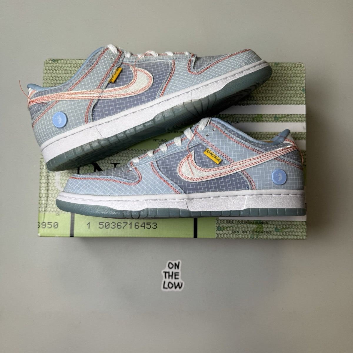 Nike Dunk Low Union Passport Pack Argon