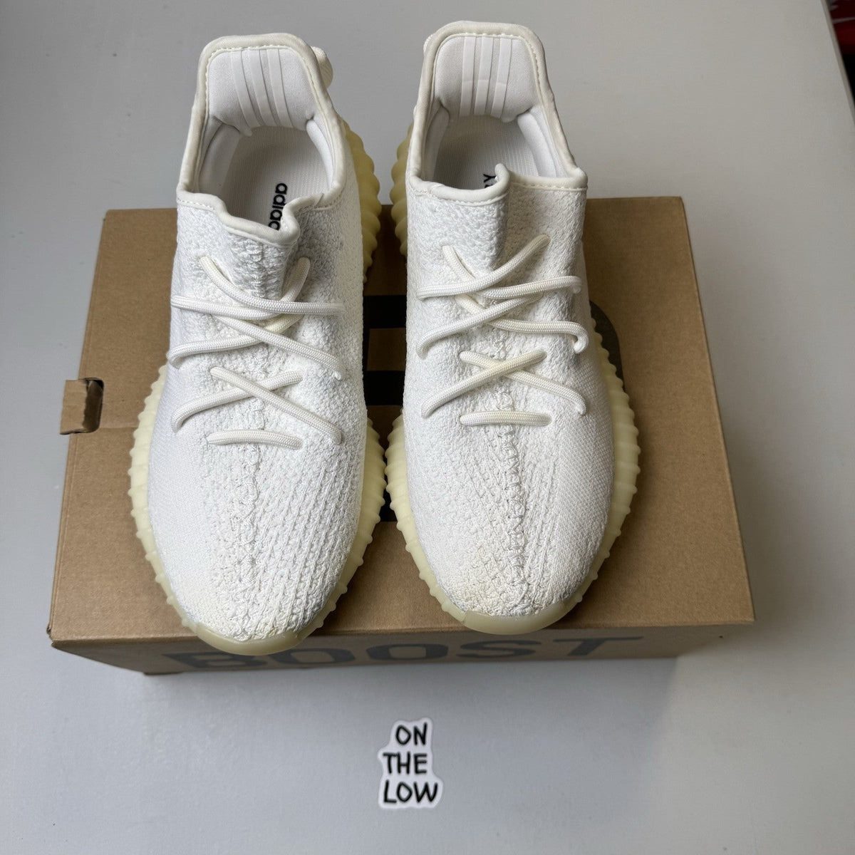 Adidas Men's Yeezy Boost 350 V2 Cream White (USED)