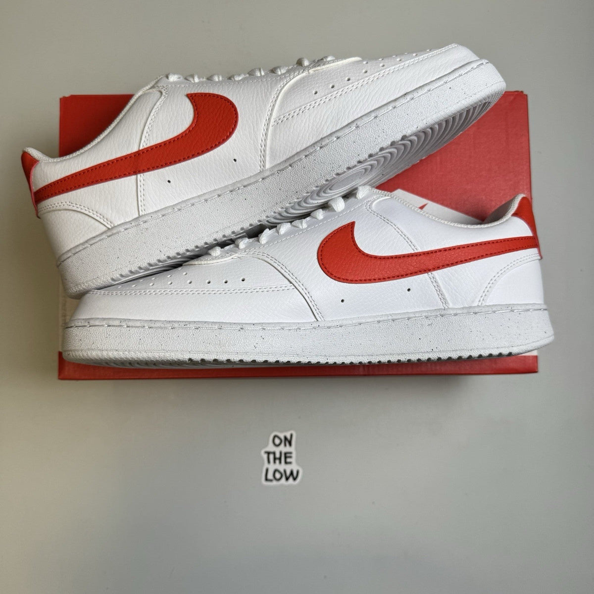 Nike Court Vision Low Next Nature Picante Red