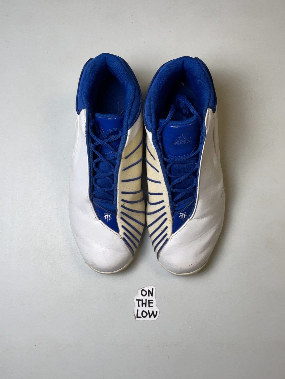 Adidas T-Mac 3 White Blue (USED)