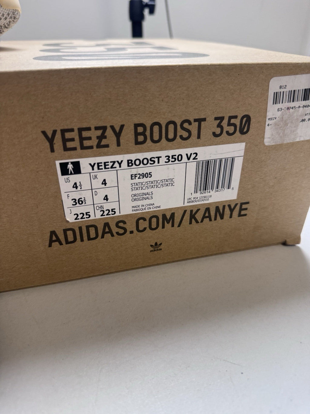 Adidas Yeezy Boost 350 V2 Static (Non-Reflective) (USED)