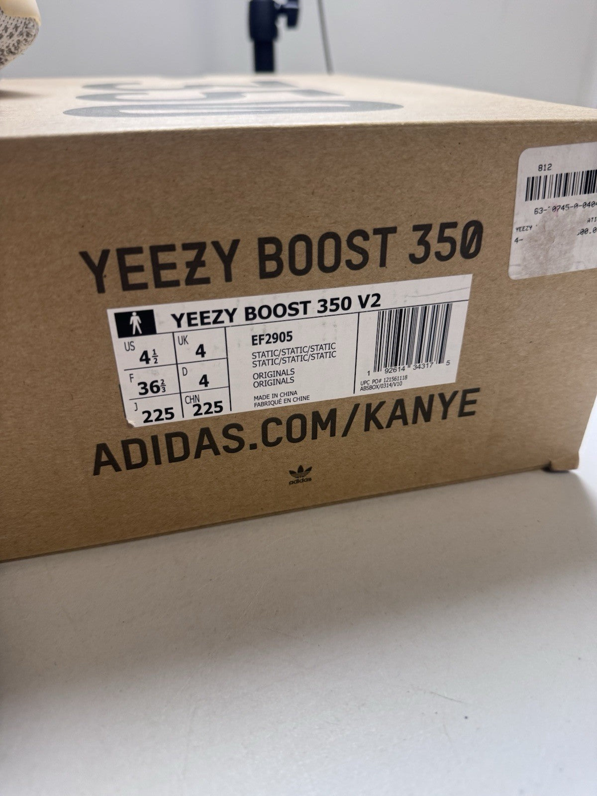 Adidas Yeezy Boost 350 V2 Static (Non-Reflective) (USED)