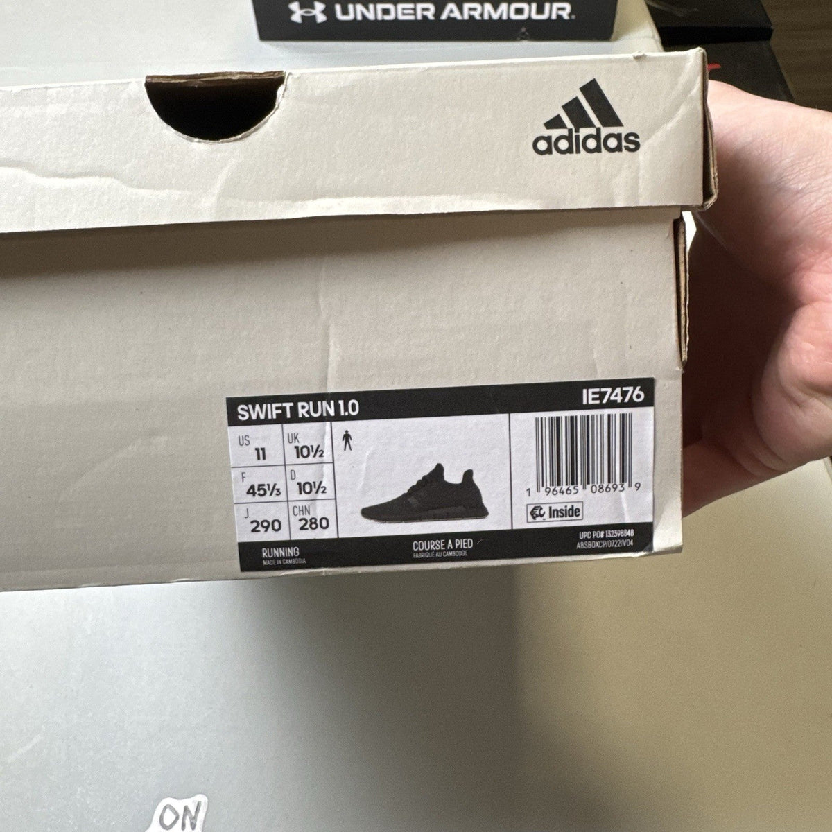 Adidas Swift Run 1.0 Core Black