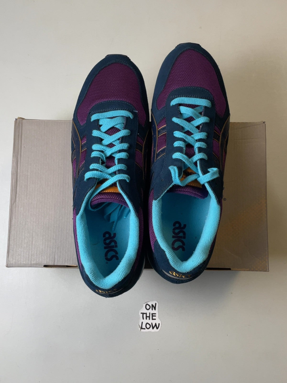 ASICS Gel GT-II Navy/ Purple (USED)