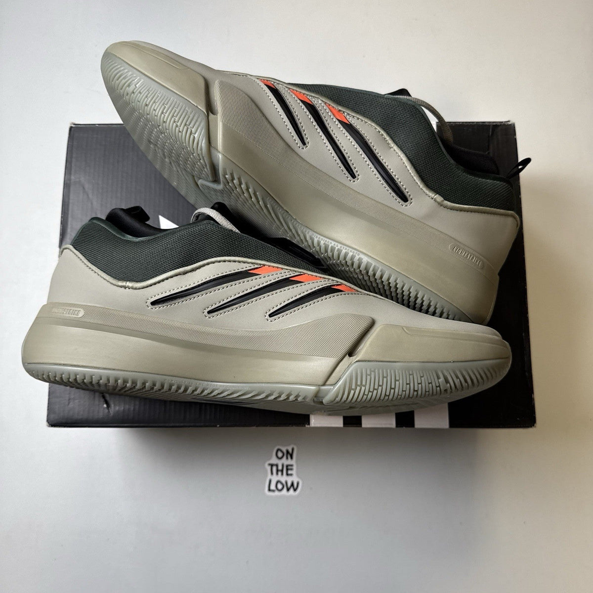 Adidas Dame 9 Silver Pebble