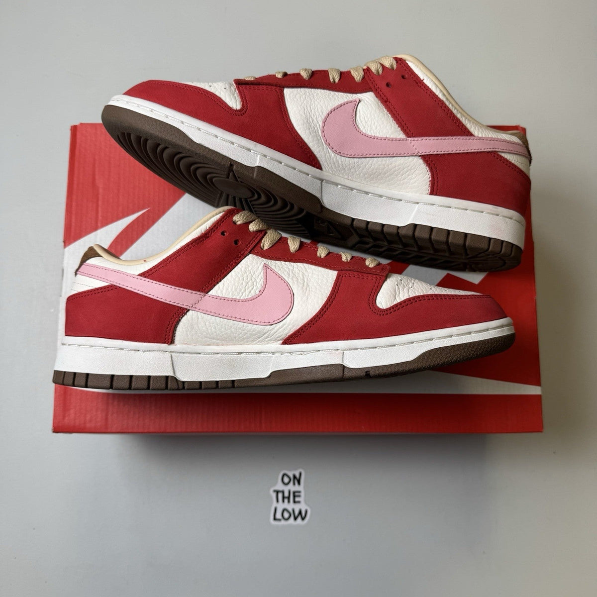 Nike Dunk Low PRM Bacon Valentines Day (USED)