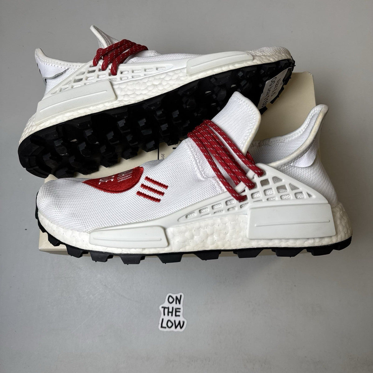 Adidas NMD HU Pharrell Human Made White Red (USED)