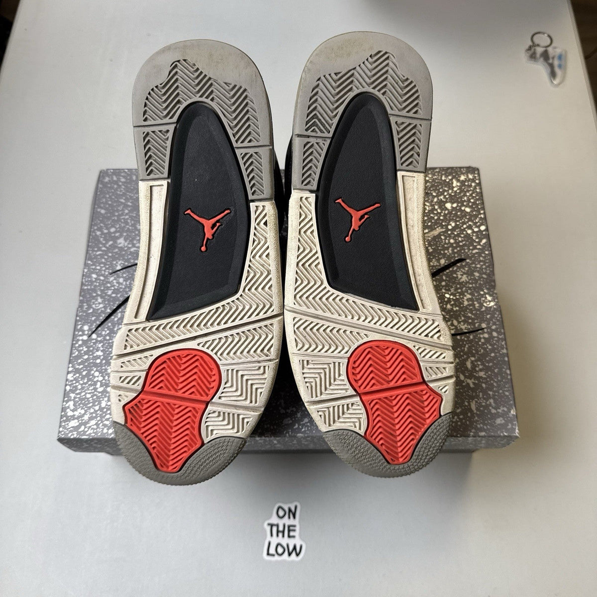 Nike Air Jordan 4 Retro Infrared 23 Grey (USED)