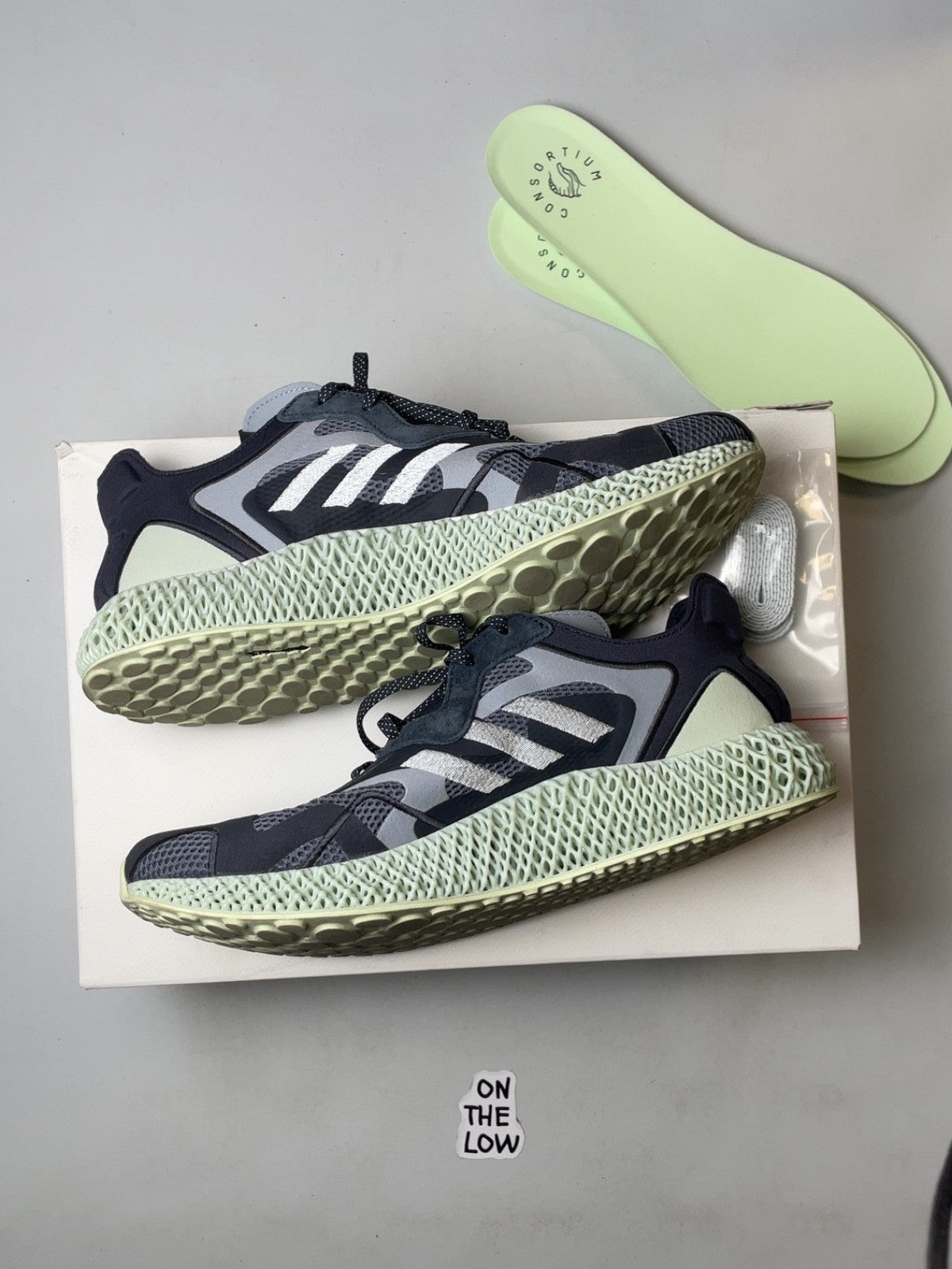 Adidas Consortium Runner V2 4D Collegiate Navy (USED)