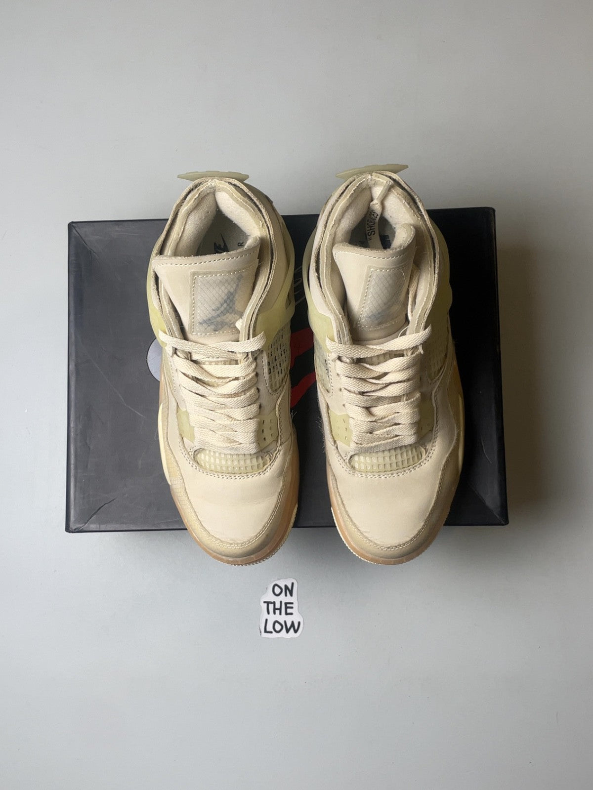 Air Jordan 4 Retro Off-White Sail (Women's) (USED)