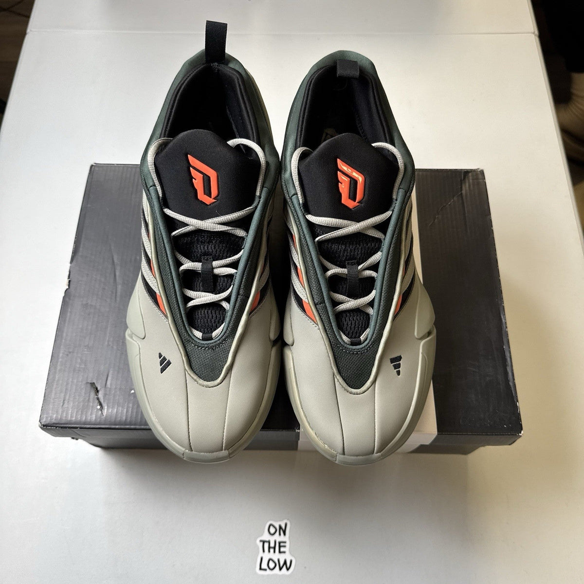 Adidas Dame 9 Silver Pebble