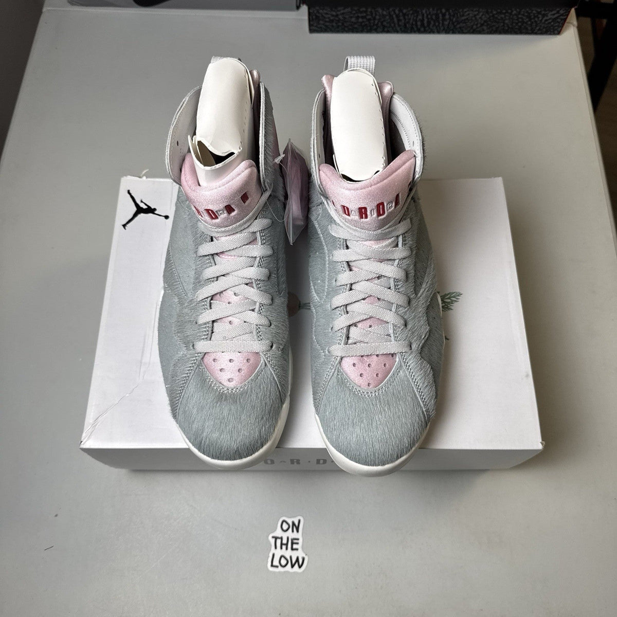 Jordan 7 Retro Hare 2.0 Neutral Grey