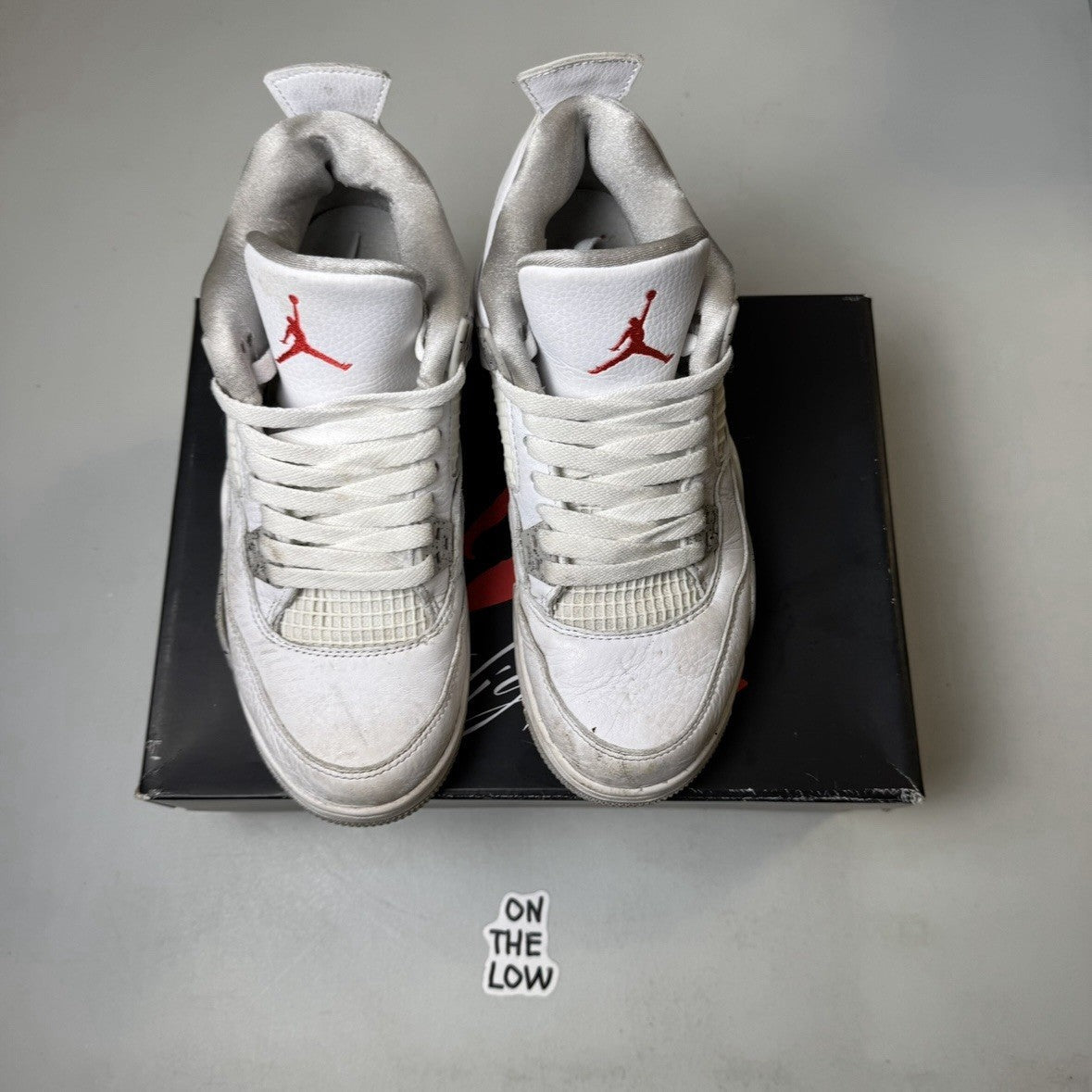 Jordan 4 Retro Mid White Oreo 2021 (USED)