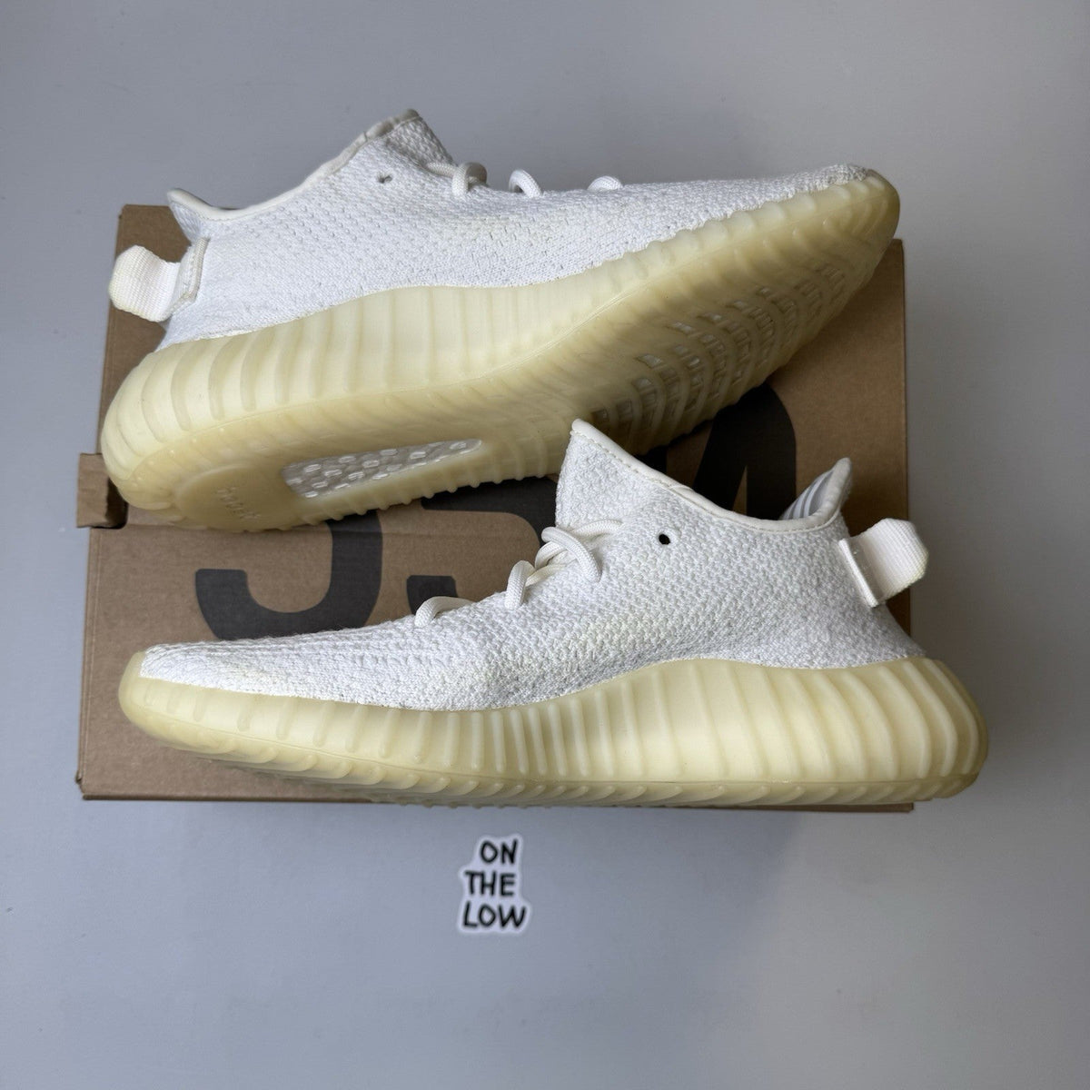 Adidas Men's Yeezy Boost 350 V2 Cream White (USED)