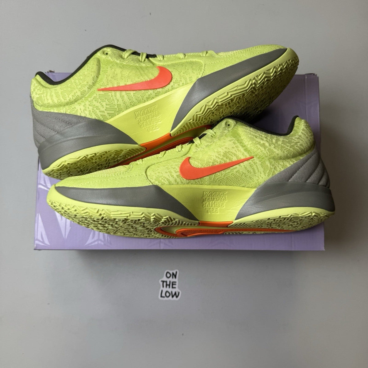Nike JA 2 Twelve Time Lemon Twist Neon Grey