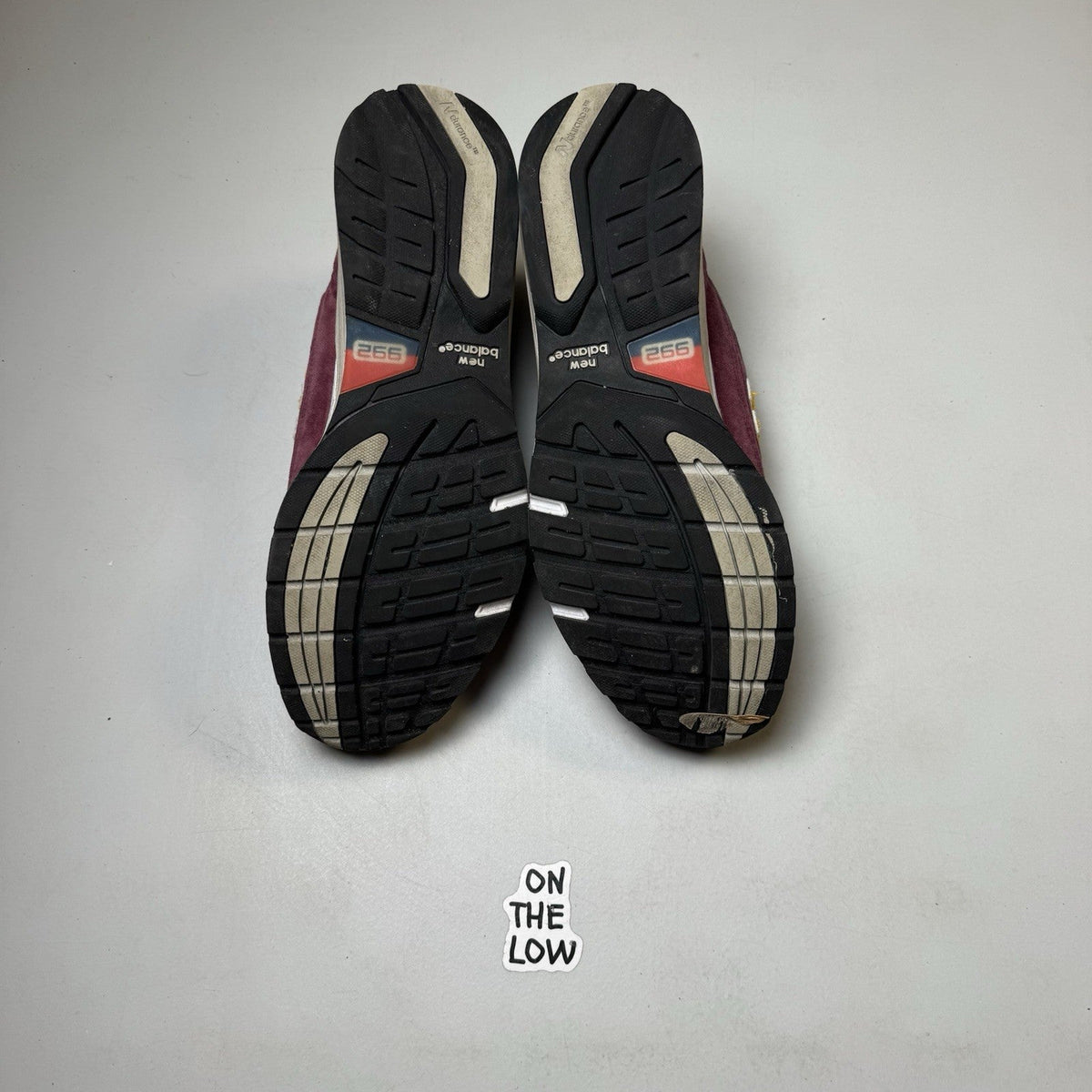 New Balance 992 Burgundy Gold (USED)