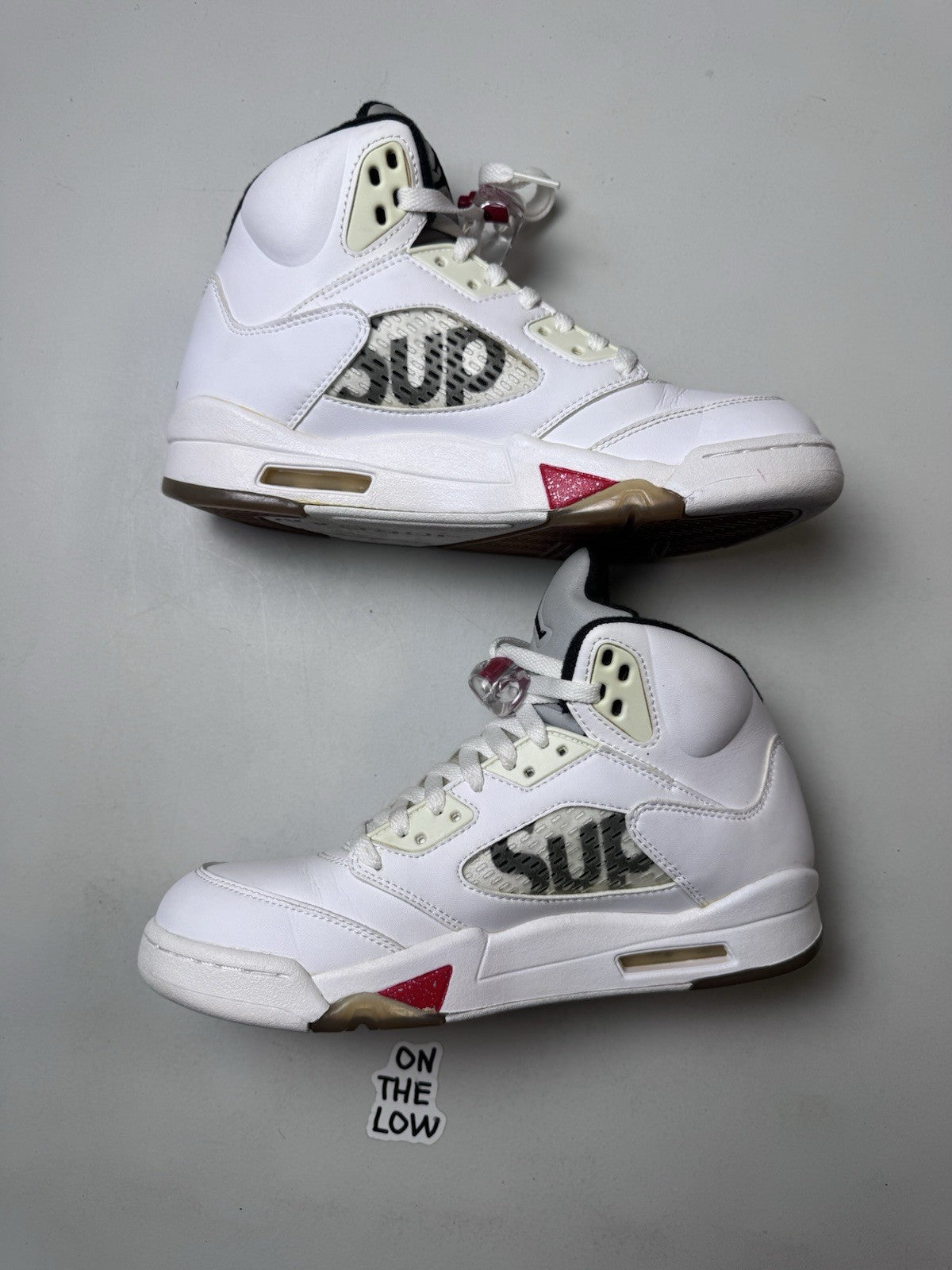 Nike Air Jordan V 5 White SUPREME (USED)