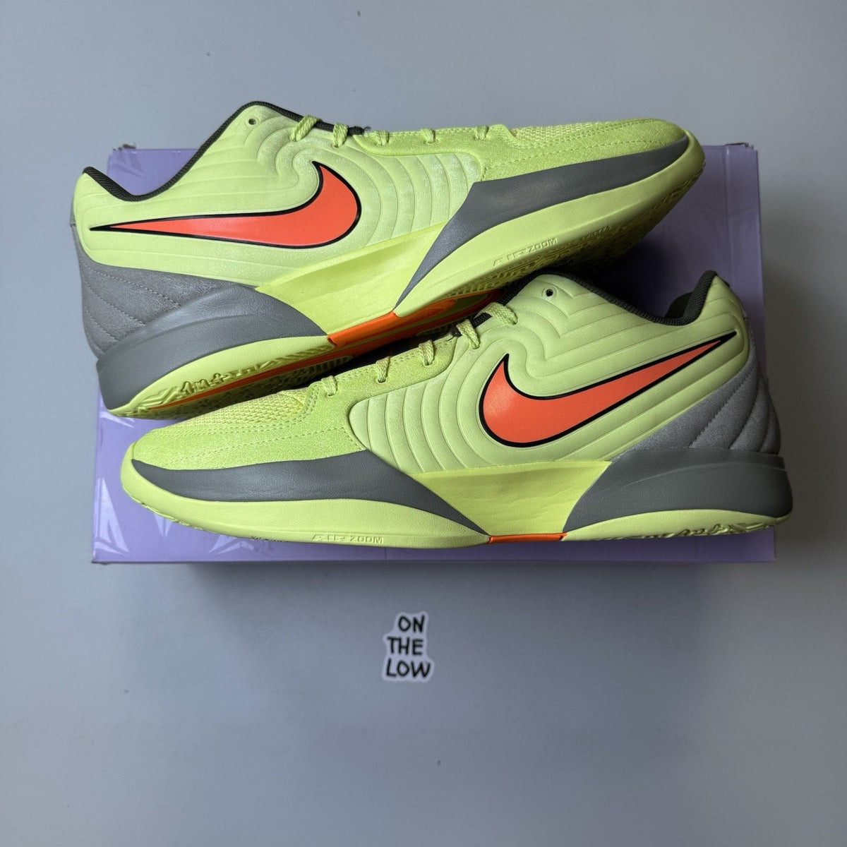 Nike JA 2 Twelve Time Lemon Twist Neon Grey