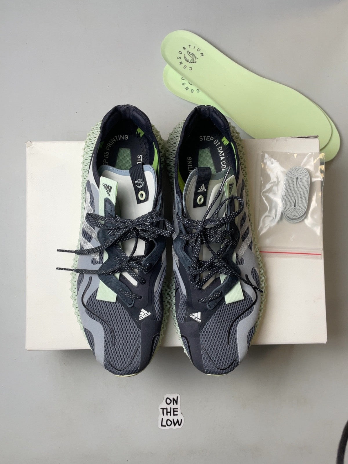 Adidas Consortium Runner V2 4D Collegiate Navy (USED)