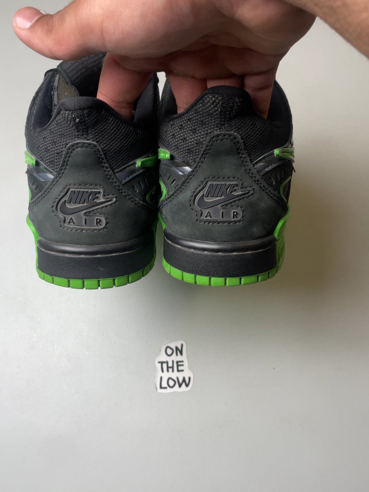 Nike Air Rubber Dunk Off-White Green Strike (USED)