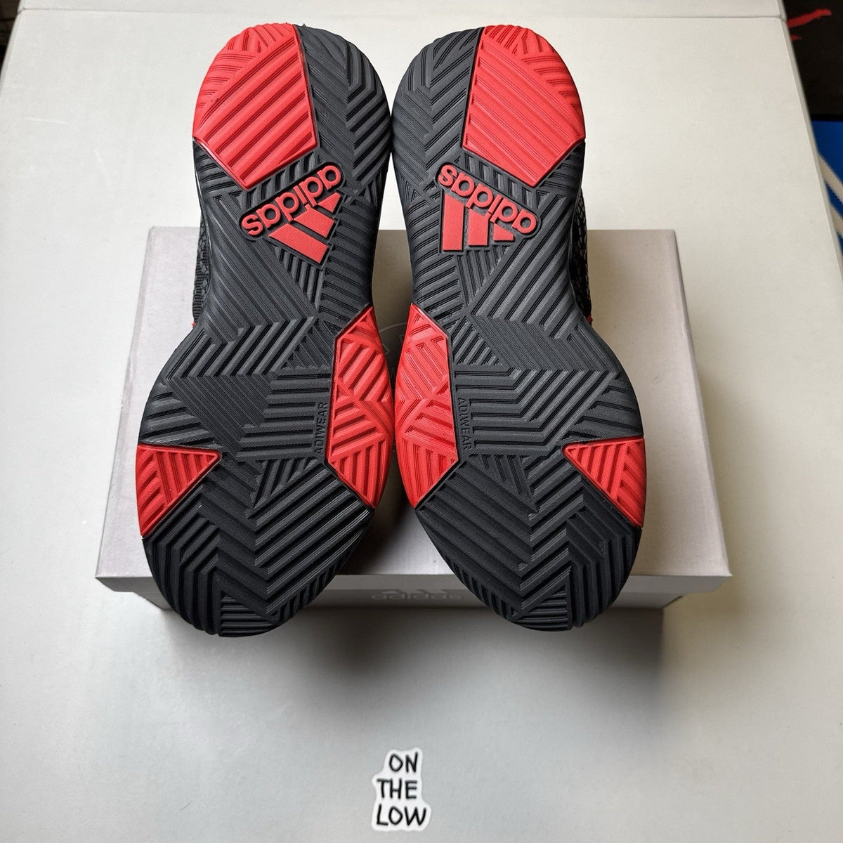 Adidas Ownthegame Core Black Cloud White Carbon