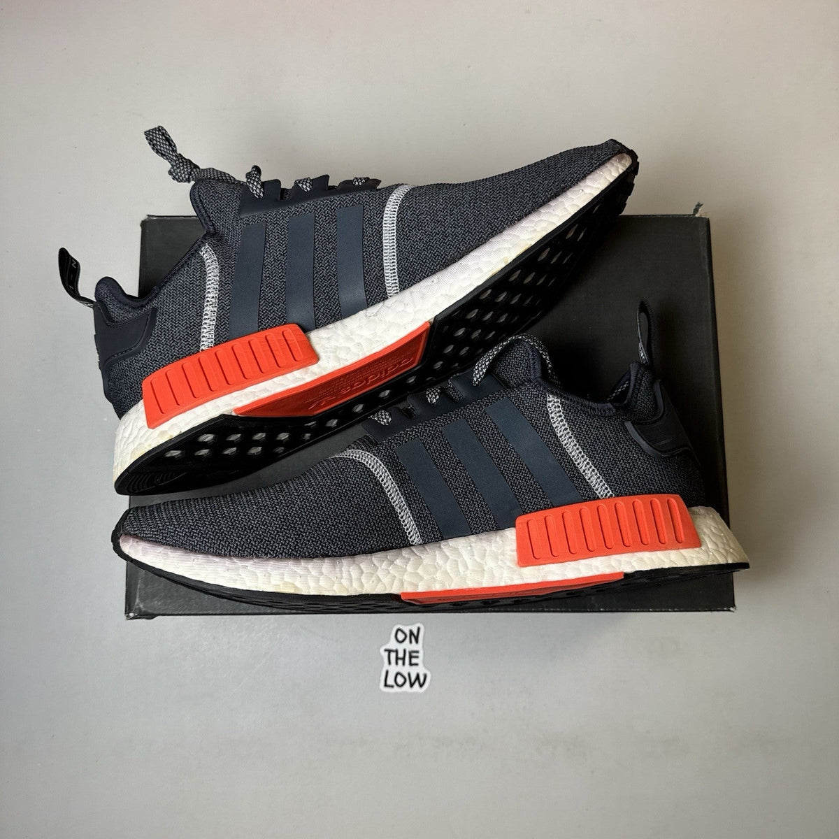 Adidas NMD R1 Grey Red (USED)
