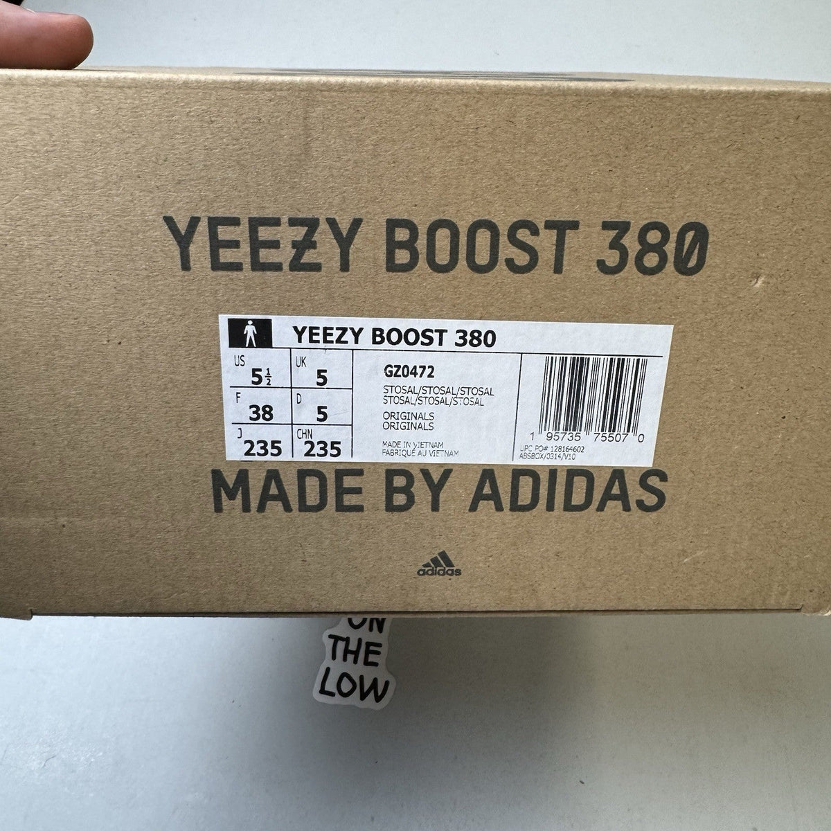 adidas Yeezy Boost 380 Stone Salt