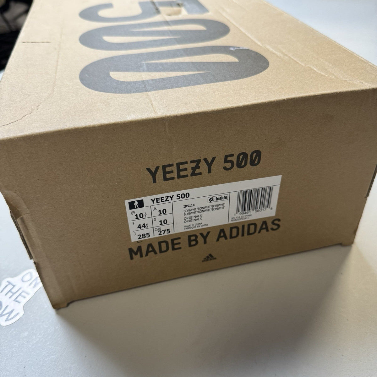 adidas Yeezy 500 Bone White Mens Shoes (USED)