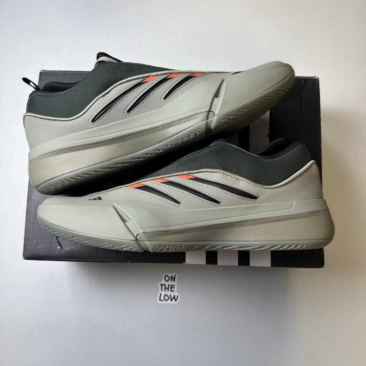 Adidas Dame 9 Silver Pebble