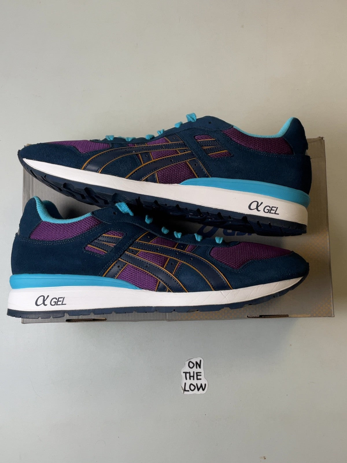 ASICS Gel GT-II Navy/ Purple (USED)