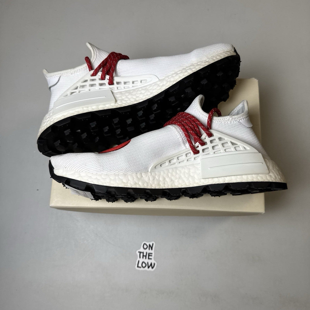 Adidas NMD HU Pharrell Human Made White Red (USED)