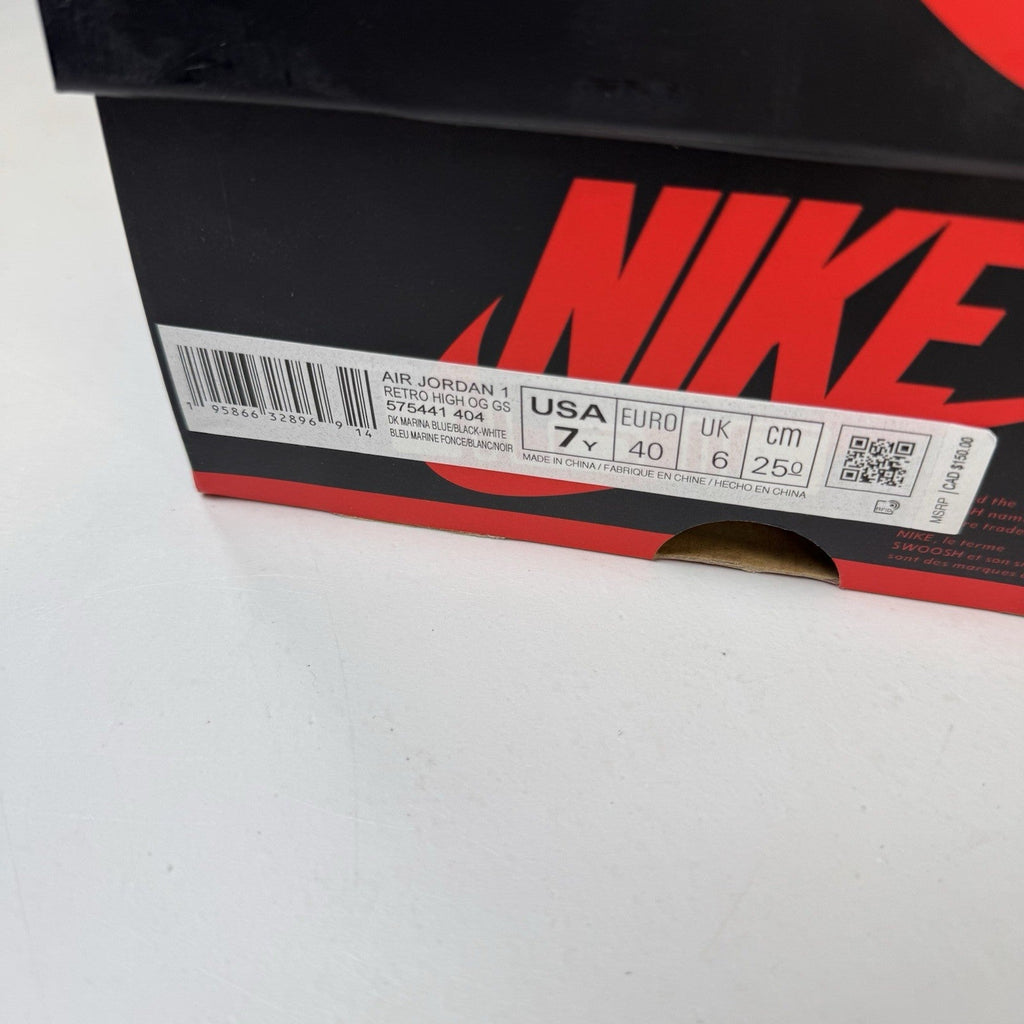 Jordan 1 Retro High OG Dark Marina Blue (GS)