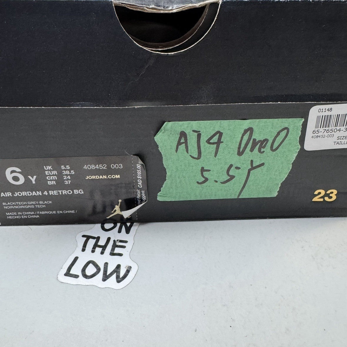 Jordan 4 Retro Oreo 2015 (USED)