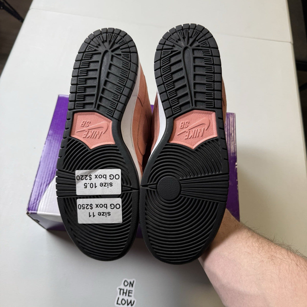 Nike Dunk Low SB Pink Pig (USED)