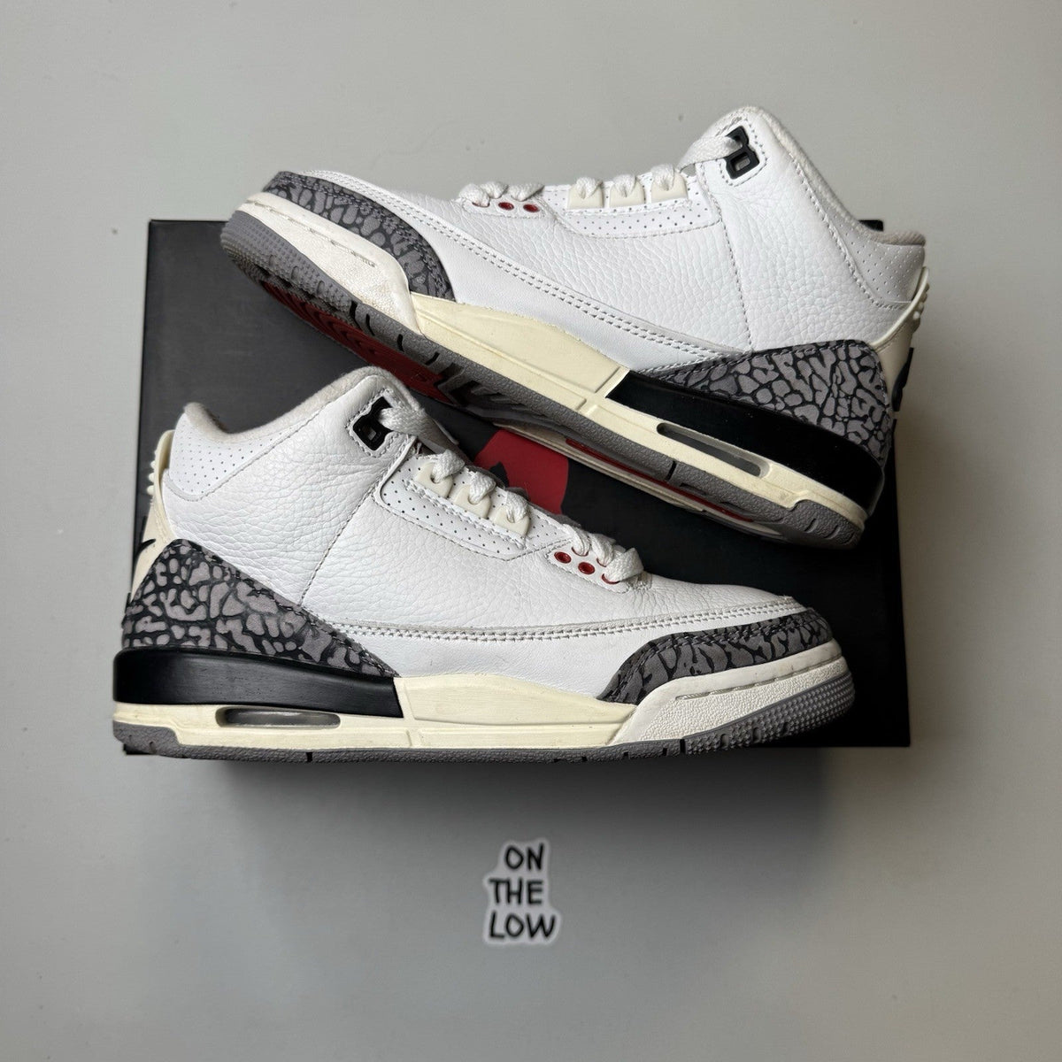 Jordan 3 Retro White Cement Reimagined GS (USED)