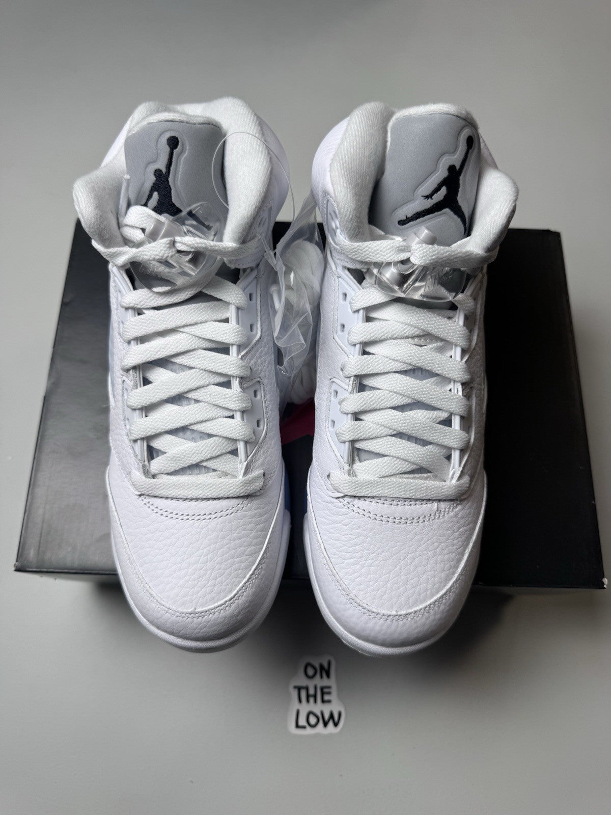 Nike Air Jordan 5 Retro White Metallic Silver 2026 GS