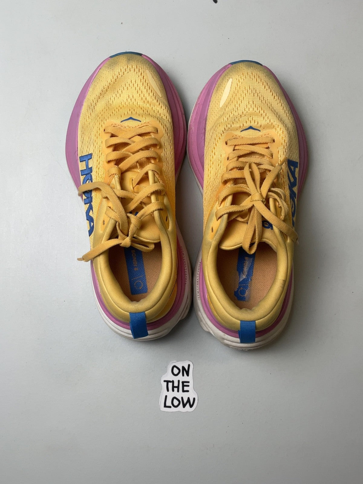 HOKA - Project Clifton Desert Sun / Burnt Ochre Running Shoes (USED)