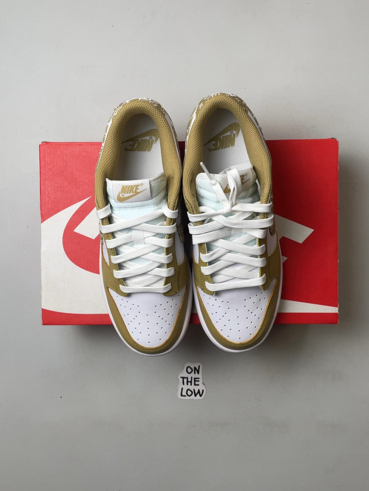 Nike Dunk Low Essential Paisley Pack Barley (USED)