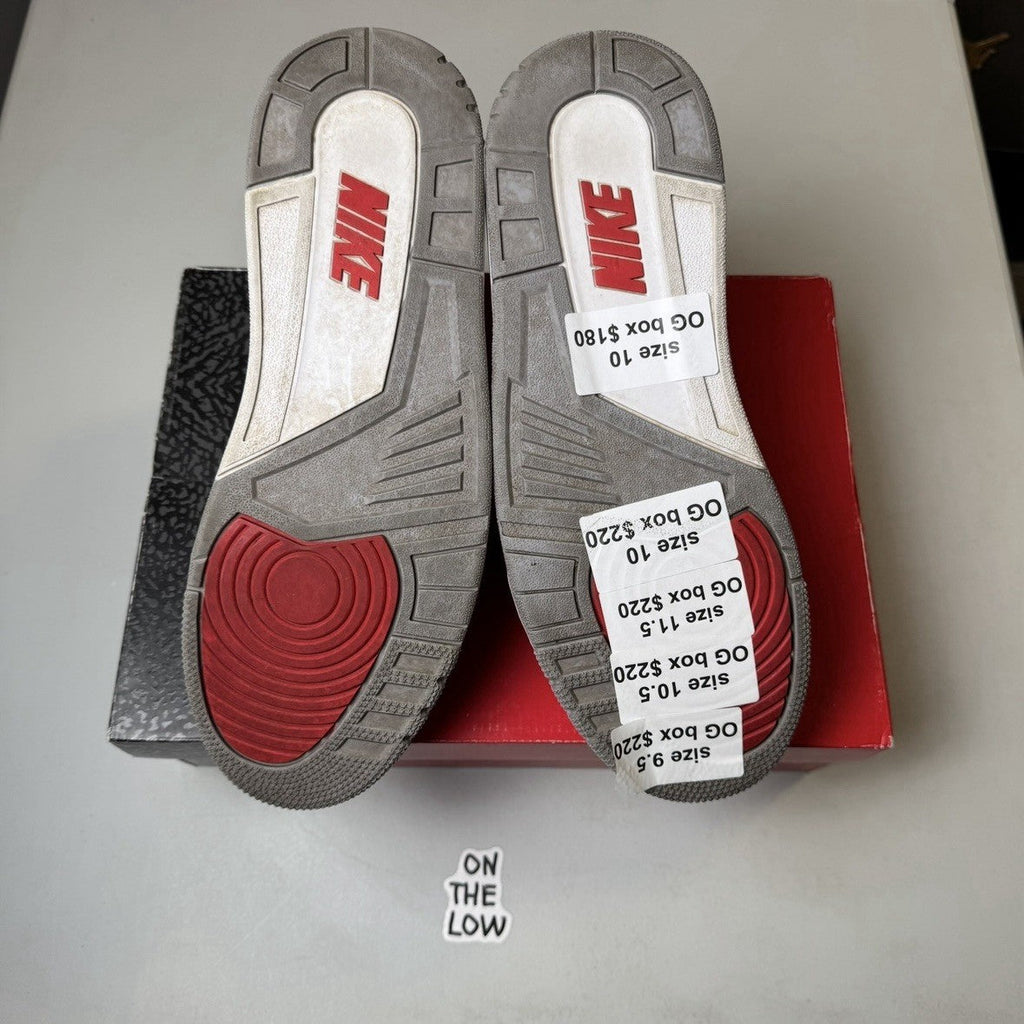 Jordan 3 Retro SE Fire Red Unite (USED)