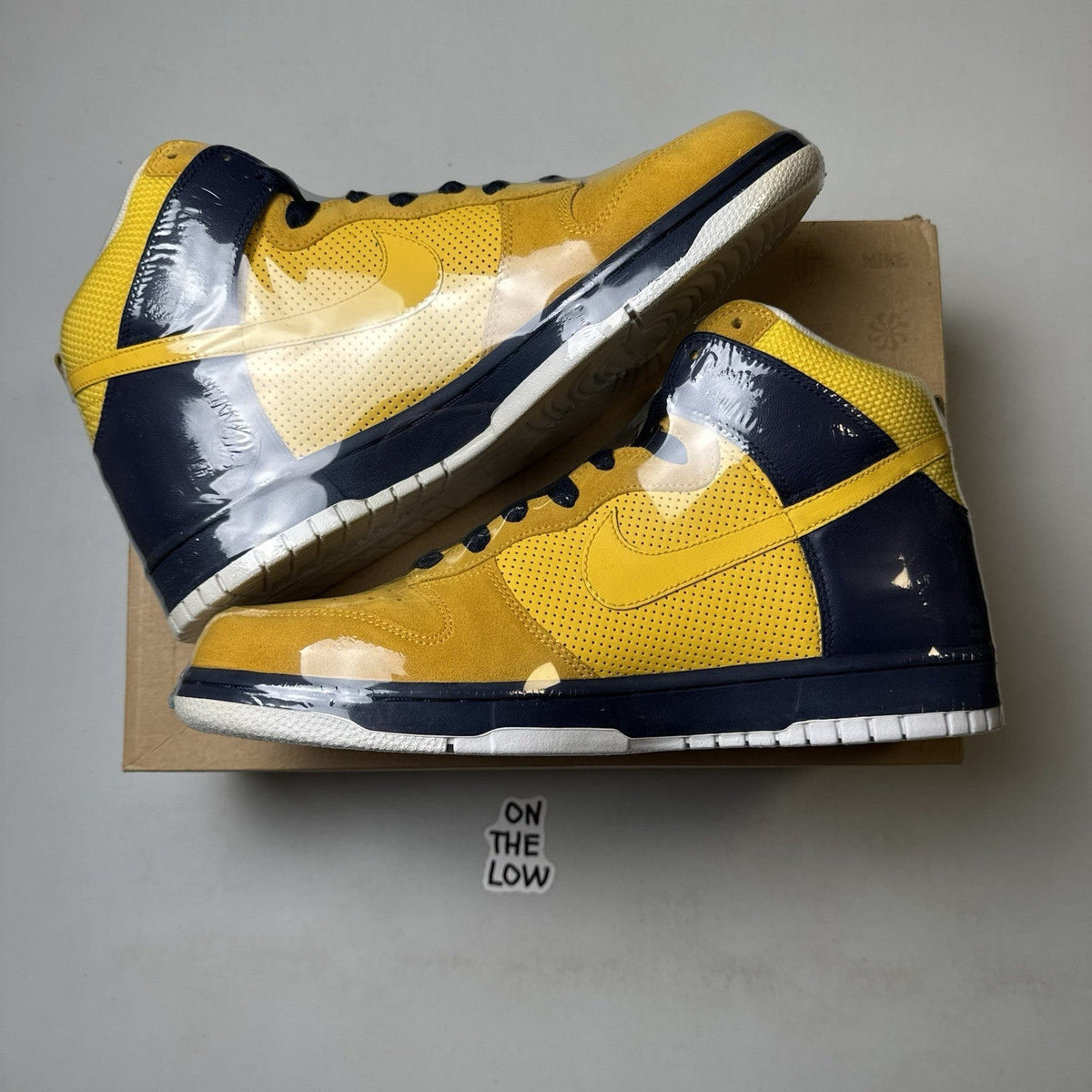 Nike Dunk High Golden State Warriors (USED)