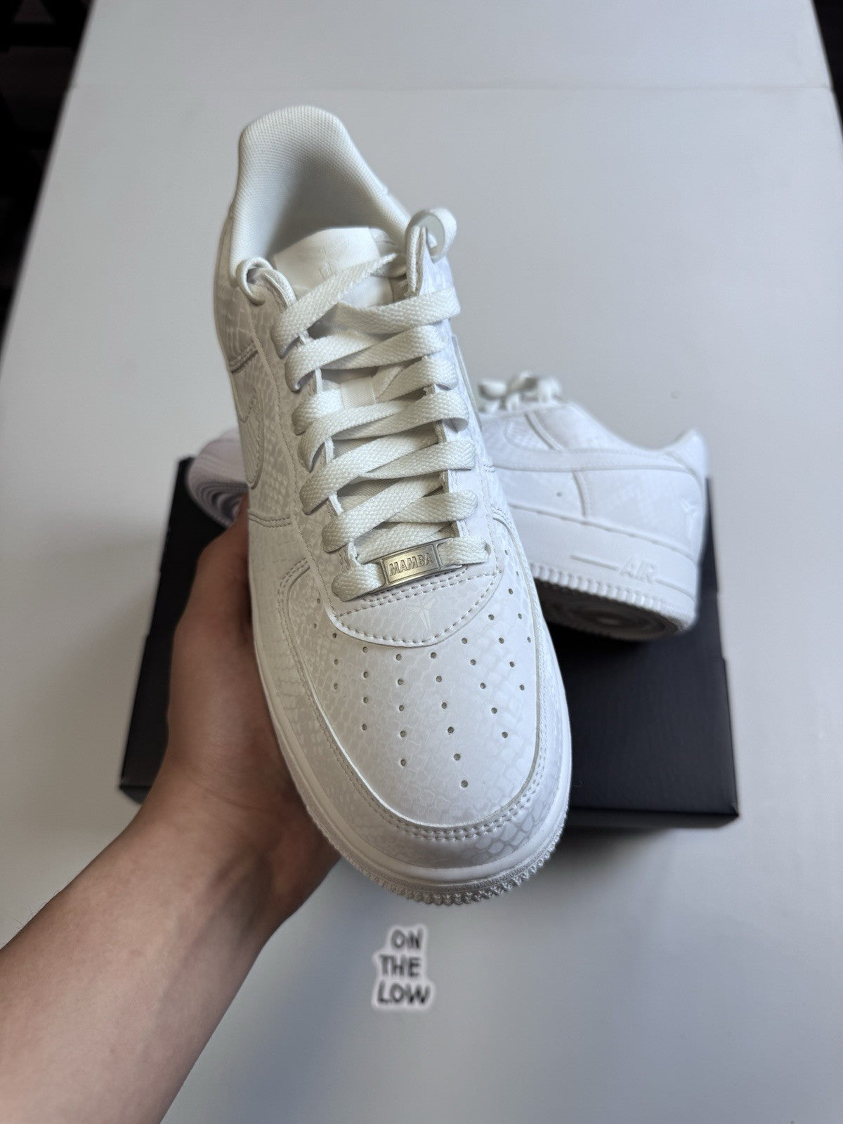 Nike Air Force 1 Low Kobe Bryant Forever White