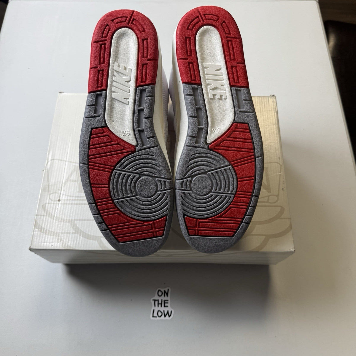 Nike Air Jordan 2 Retro Origins White Fire Red