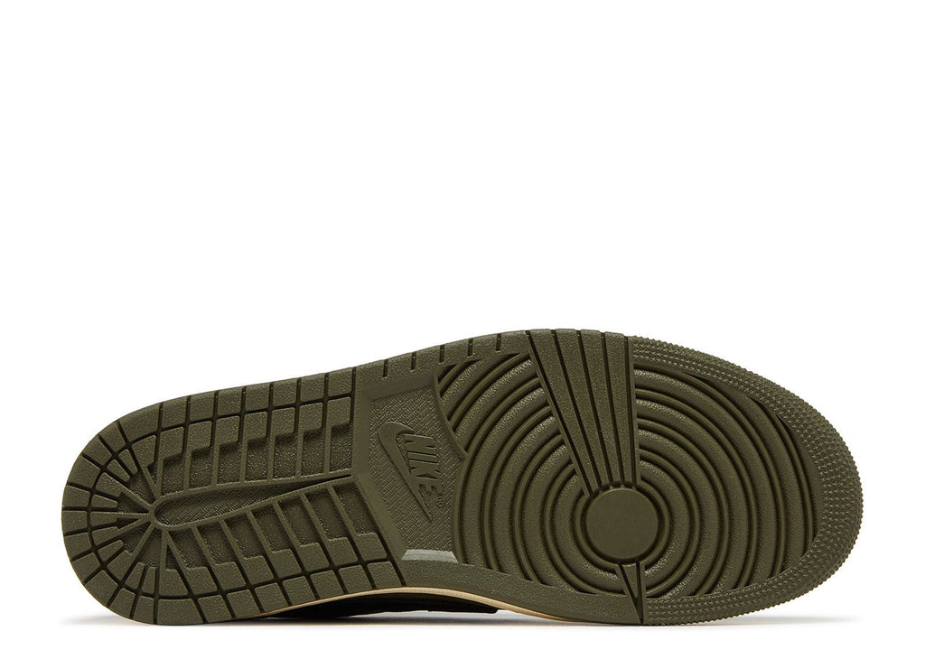 Travis Scott X Air Jordan 1 Low 'Medium Olive" DM7866 200