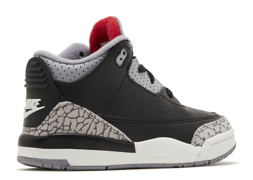 Air Jordan 3 Retro TD/PS " Black Cement" DM0966 010