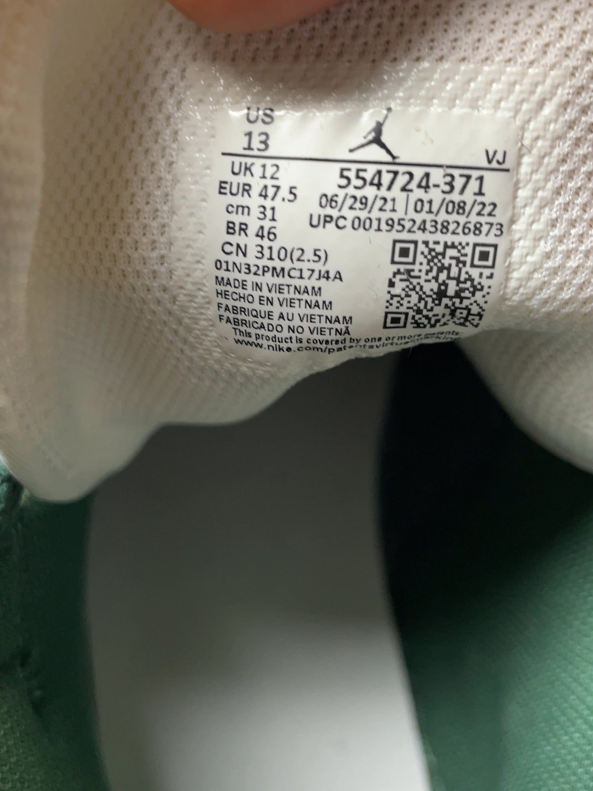 Jordan 1 Mid Sonics (2021) (USED)