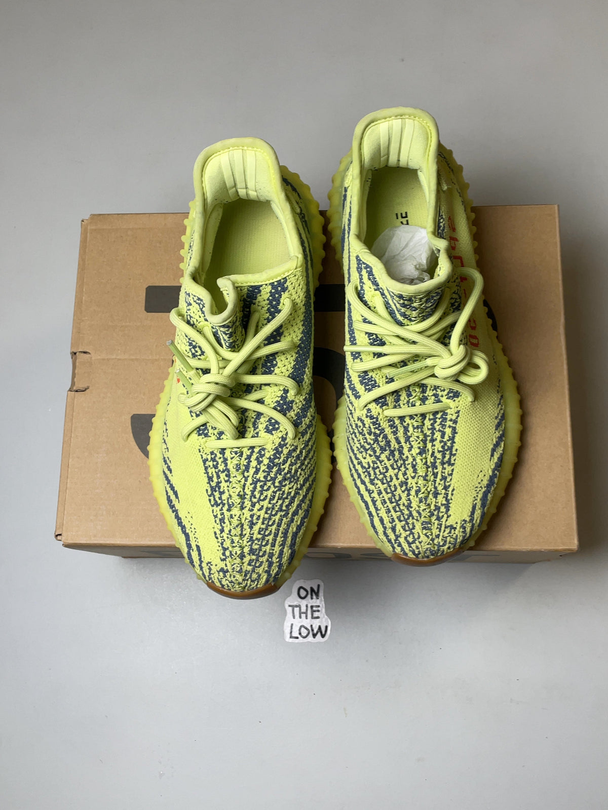 adidas Yeezy Boost 350 V2 Semi Frozen Yellow (USED)